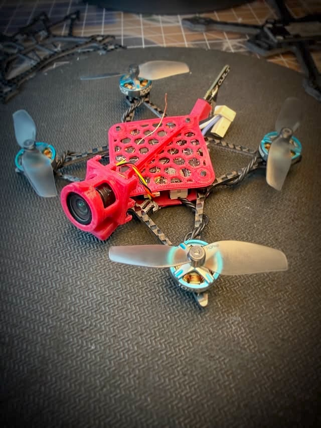 Squirrel 75mm Pro FPV frame, 2mm carbon build